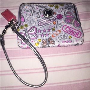 Coach Poppy wristlet